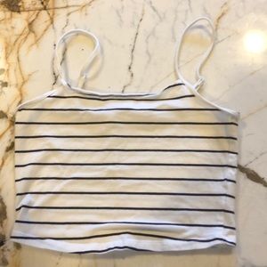 Cropped tank top